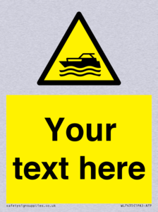 Custom Warning motorised watercraft